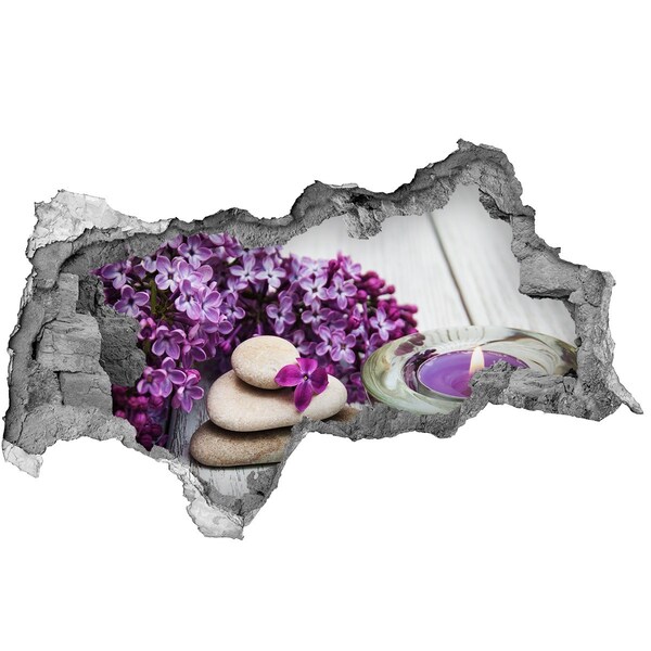 Samolepící nálepka Květinová oáza klidu