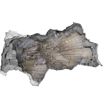 Samolepící nálepka na zeď Kapky vody na skle