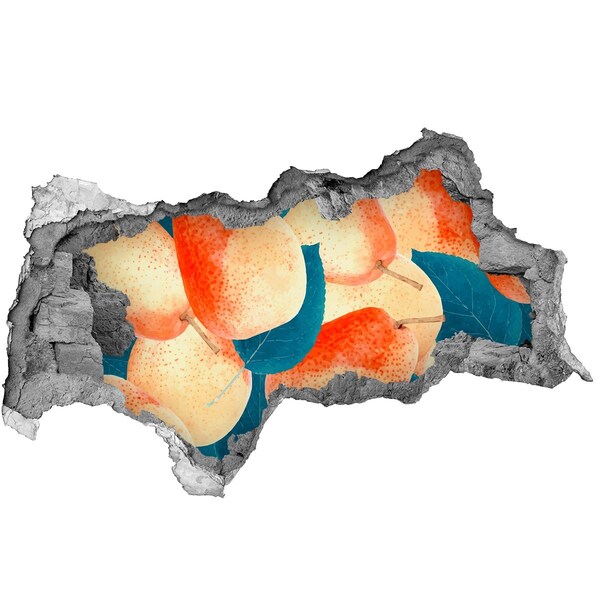 Samolepící nálepka beton Ovocný ráj za zdí