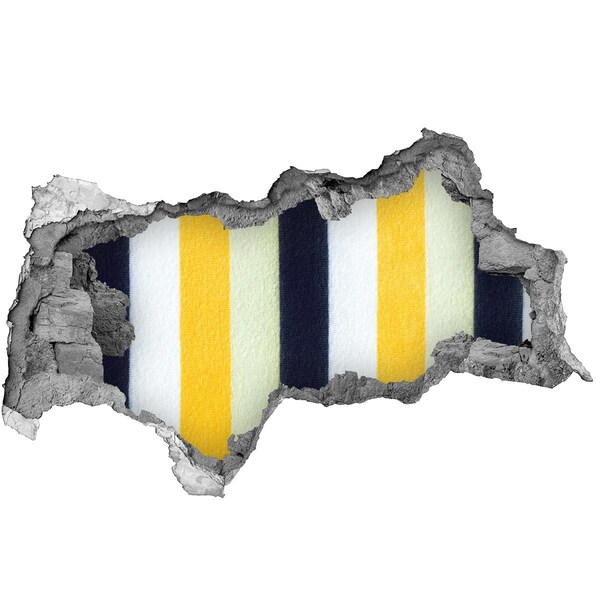 Fototapeta díra na zeď Barevné pruhy v betonu