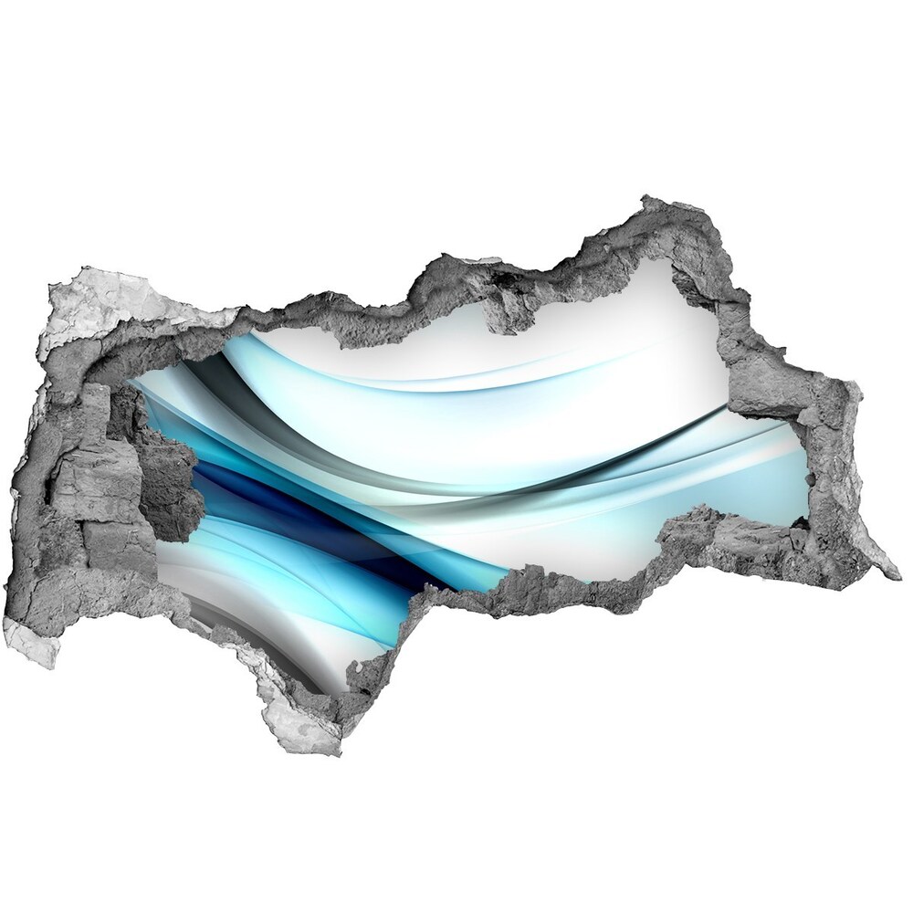 Díra 3D fototapeta nálepka Abstrakce vlny