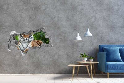 Díra 3D fototapeta nálepka Sibiřský tygr