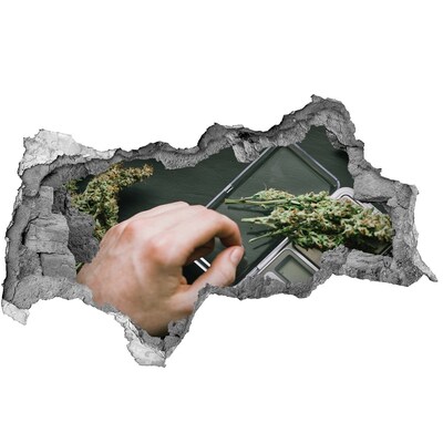 Samolepící nálepka fototapeta Marihuana