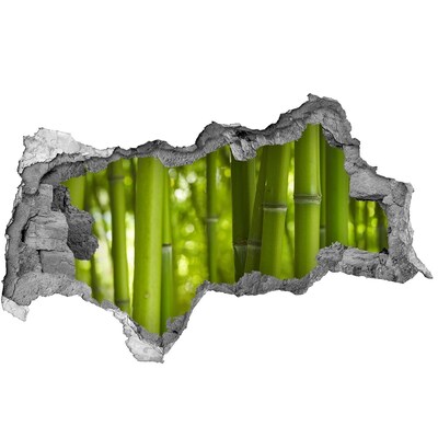 Samolepící nálepka fototapeta Zelený bambusový háj