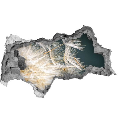 Samolepící nálepka Květinová krajina za dírou