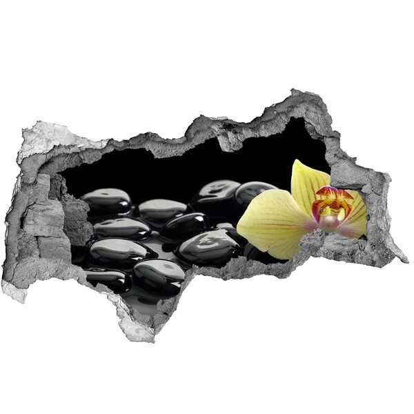 Samolepící díra na stěnu nálepka Relaxujte v lázních