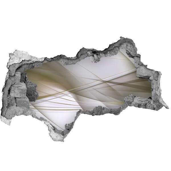 Díra 3D fototapeta nálepka Moderní prostor v betonu