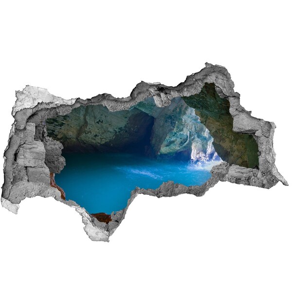 Nálepka fototapeta 3D na zeď Zátoka v jeskyni