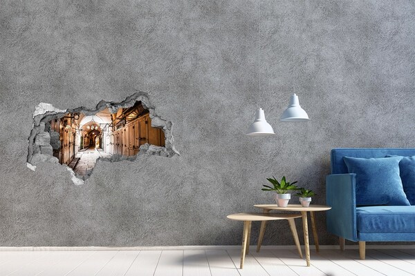 Fototapeta díra na zeď 3D Kouzlo starého bazaru