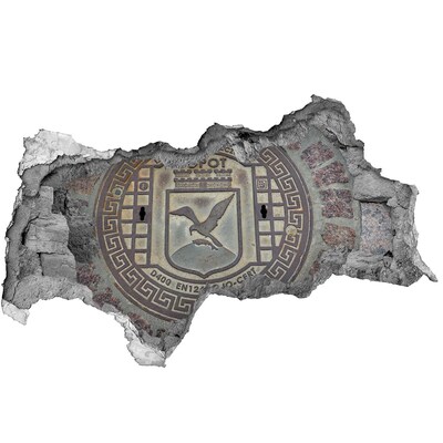 Fototapeta díra na zeď Sopoty – Zakrytí městské kanalizace