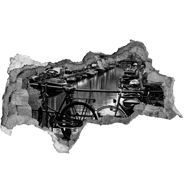 Nálepka fototapeta 3D výhled Cyklistický kanál