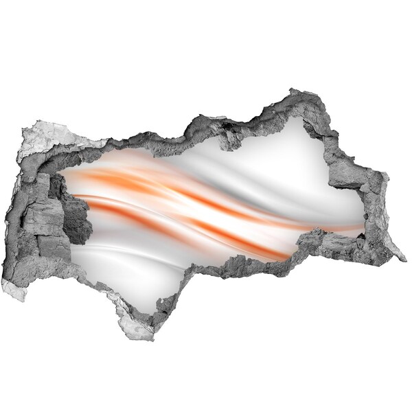 Díra 3D fototapeta na stěnu Futuristická krajina