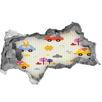 Samolepící nálepka na zeď Dětský svět plný radosti