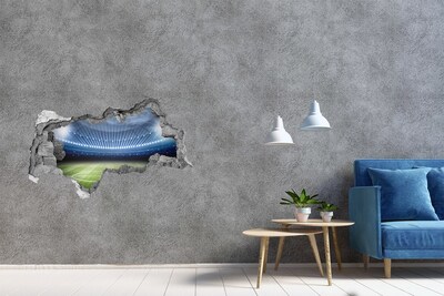 Fototapeta díra na zeď 3D nálepka Fotbalový stadion v akci