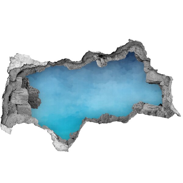 Díra 3D fototapeta na stěnu nálepka Obloha nad oceánem