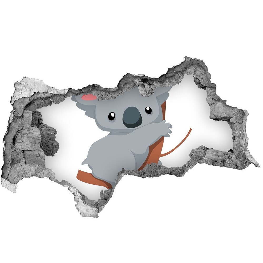 Díra 3D fototapeta nálepka Koala na stromě