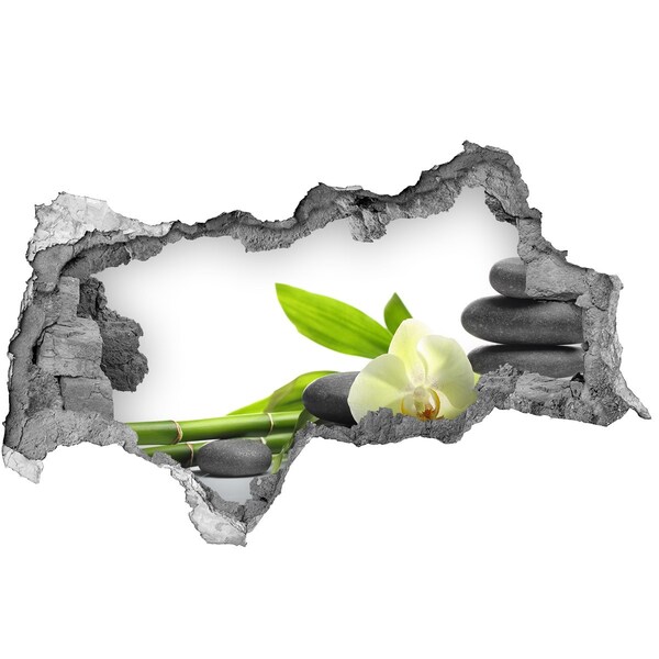 Samolepící díra nálepka Relaxační lázeňský koutek