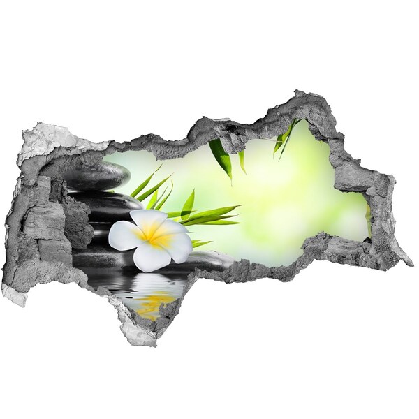 Samolepící díra na stěnu Oáza klidu v přírodě