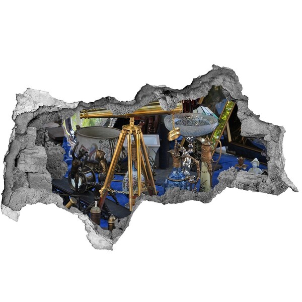 Fototapeta díra na zeď Starožitnosti v tajemném obchodě