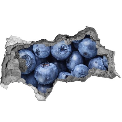 Nálepka 3D díra beton Bobule v betonu