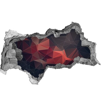 Díra 3D fototapeta na stěnu Abstraktní díra ve zdi