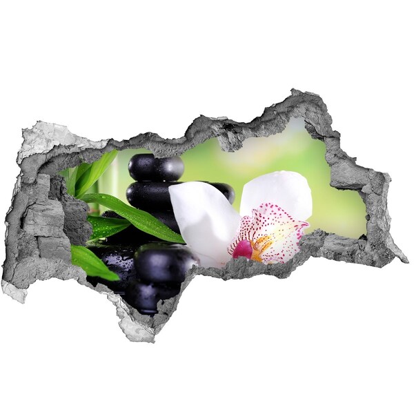 Samolepící díra nálepka Relaxujte v lázních