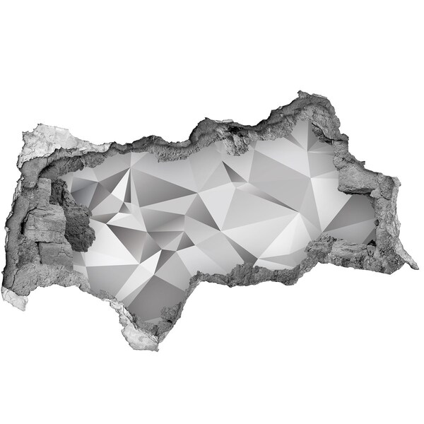 Díra 3D fototapeta na stěnu Třpytivý diamantový poklad