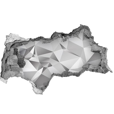 Díra 3D fototapeta na stěnu Třpytivý diamantový poklad