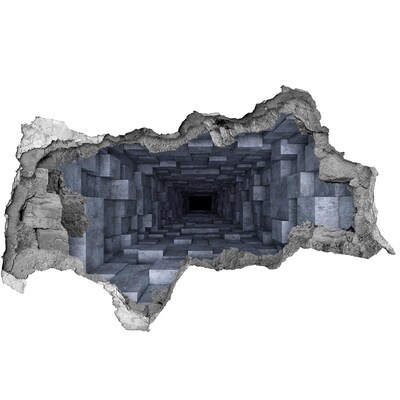 Díra 3D fototapeta nálepka Tunel