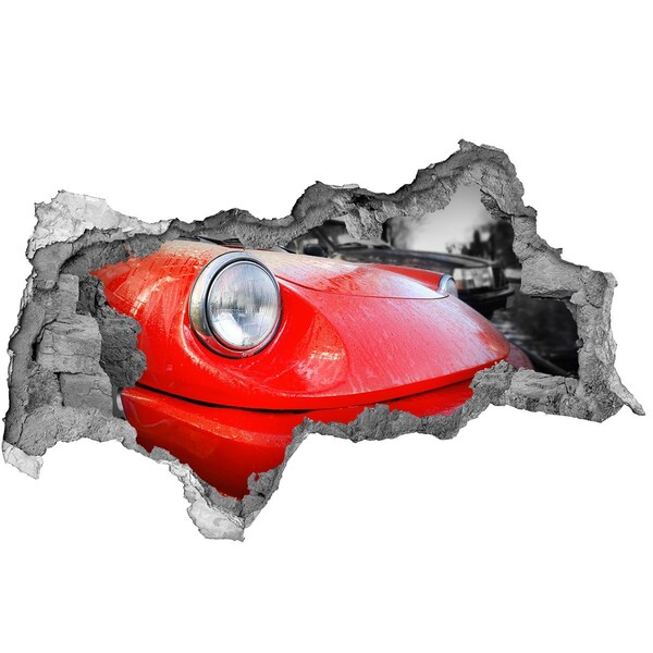 Foto fotografie díra na zeď Klasický automobil