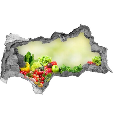 Samolepící nálepka Ovoce a zelenina na zahradě