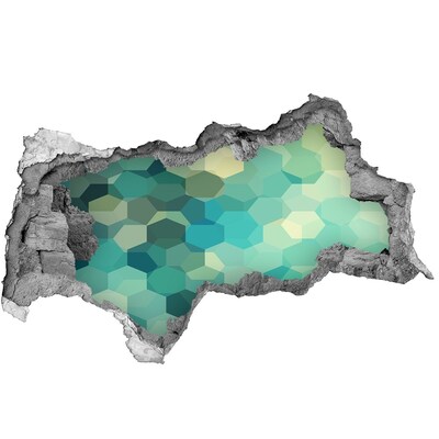 Díra 3D fototapeta na stěnu Ponořené oceánské vody