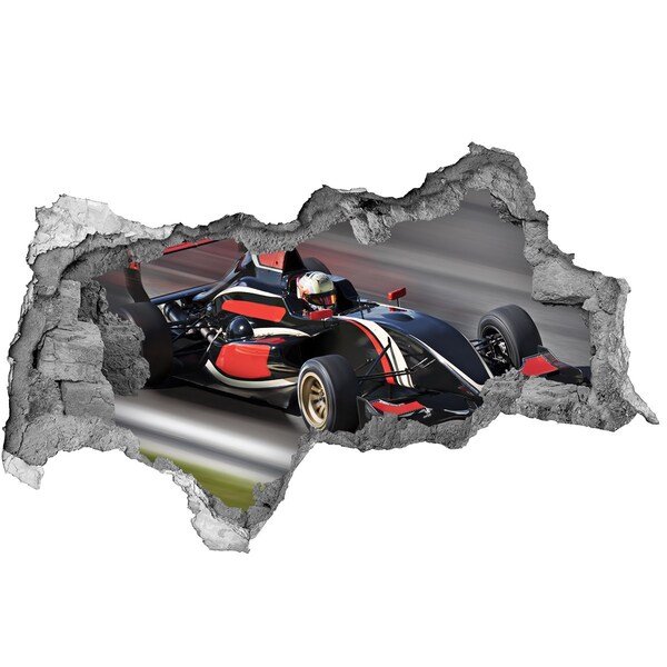 Foto fotografie díra na zeď Formule 1