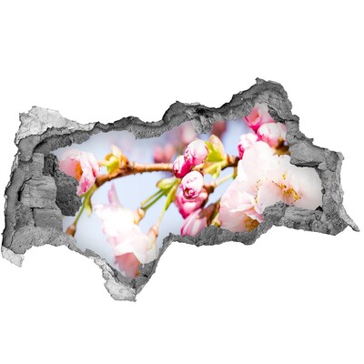 Samolepící díra na stěnu Třešňové květy na jaře