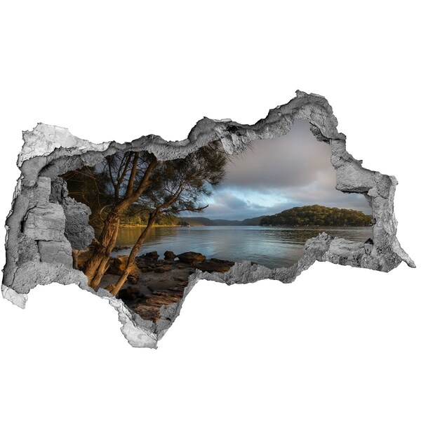 Nálepka fototapeta 3D výhled Mír u vody