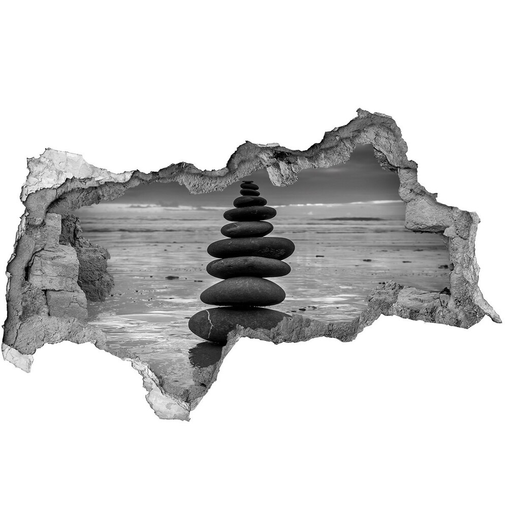 Díra 3D fototapeta nálepka Rovnováha kamení