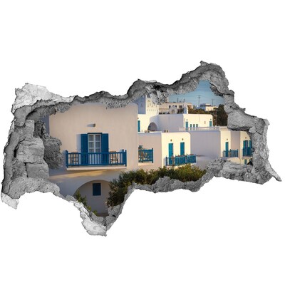Fototapeta díra na zeď 3D Mykonos Řecko