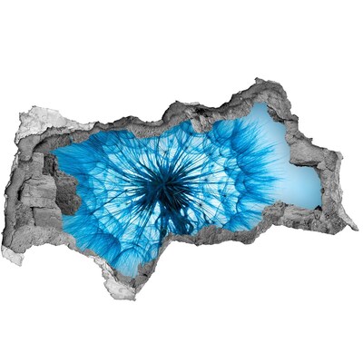 Samolepící díra nálepka Podvodní svět v modrých tónech