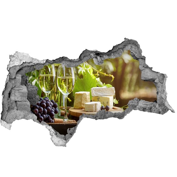 Fototapeta díra na zeď Sýrové potěšení na slunci