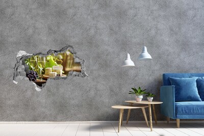 Fototapeta díra na zeď Sýrové potěšení na slunci