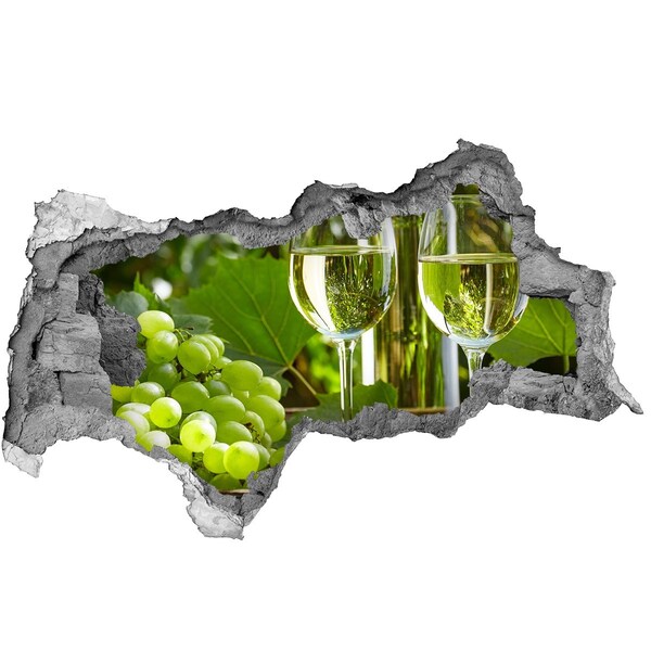 Samolepící nálepka Víno ve vinici