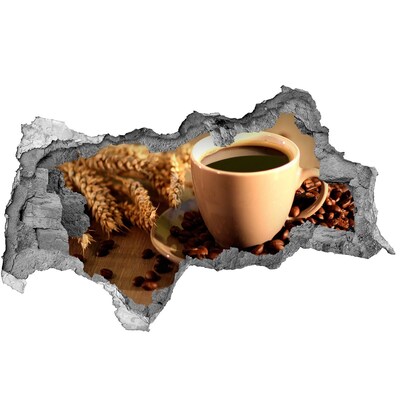 Samolepící nálepka Káva se zrny