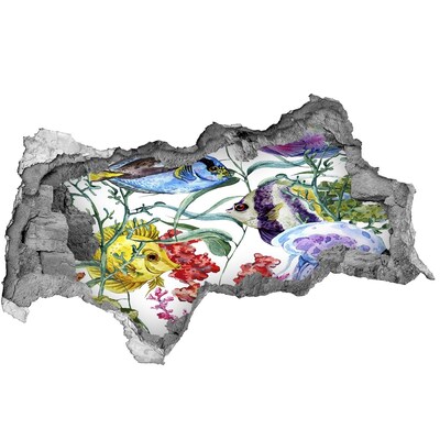 Díra 3D foto tapeta nálepka Korálový útes