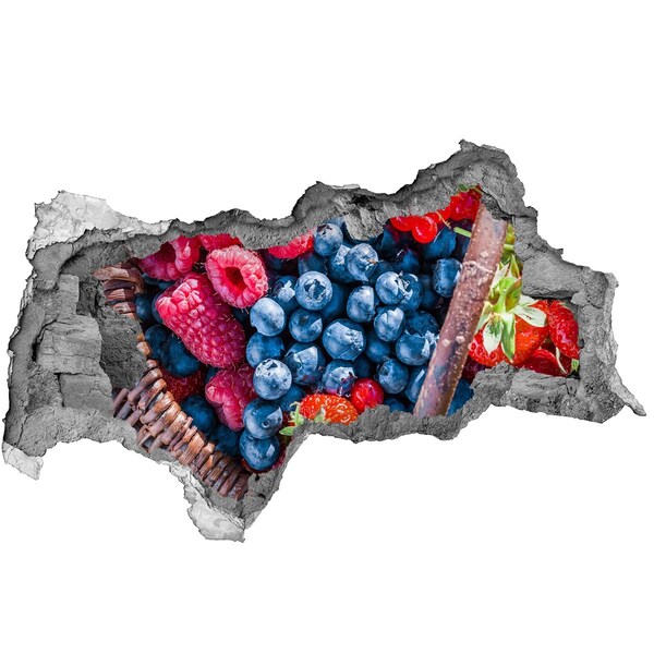 Samolepící nálepka Ovocná díra ve zdi