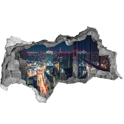 Fototapeta díra na zeď 3D Tokio Japonsko