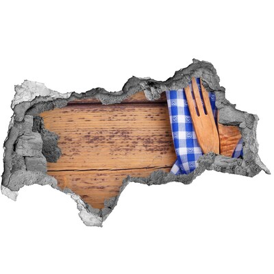 Fototapeta díra na zeď Kulinářský koutek