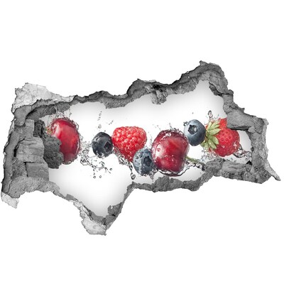 Samolepící nálepka beton Ovocný vodopád