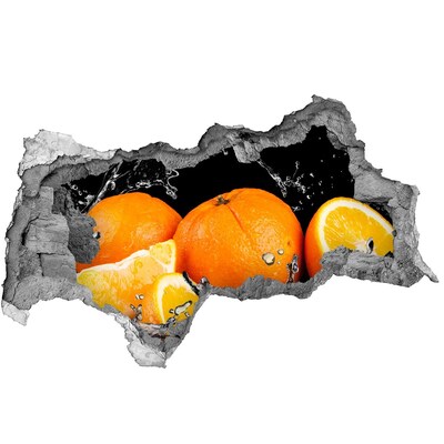 Fototapeta díra na zeď Pomeranče a voda