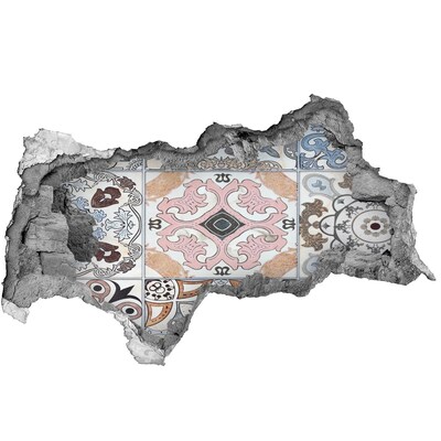 Fotoobraz díra na stěnu Keramické obkladačky