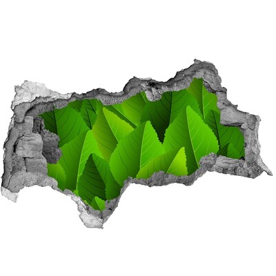 Fototapeta díra na zeď Zelená oáza v betonu